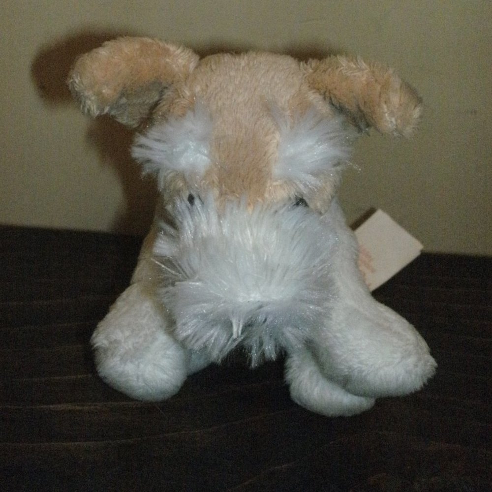 RussMake Someone Happy Fox Terrier Puppy Dog Stuffed Animal Plush 6” Kellytoy